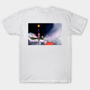 flying to the light T-Shirt